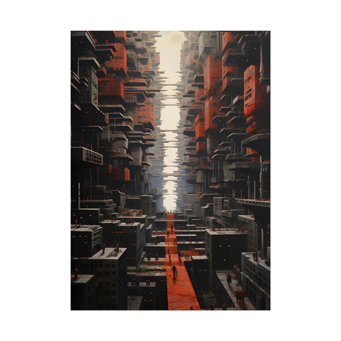Hope in Desolation: A Dystopian Utopia - Poster