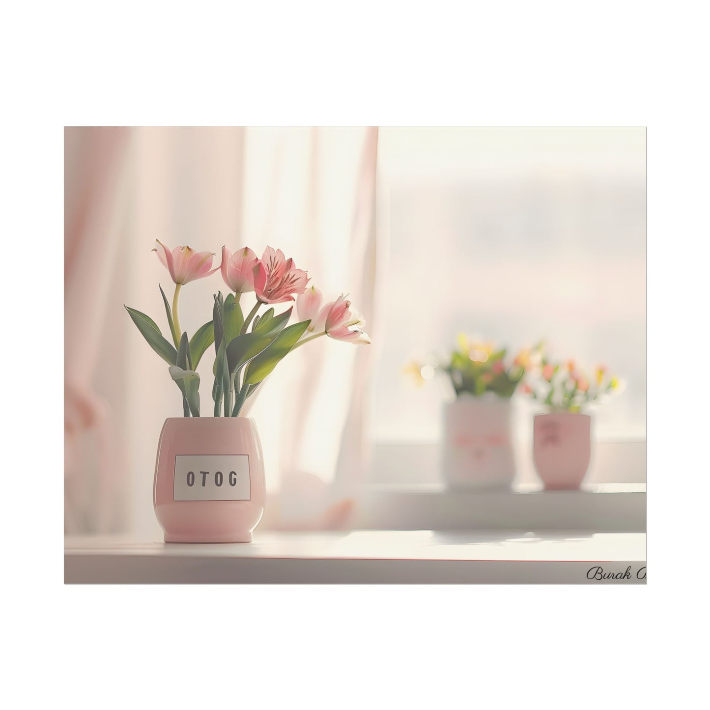 Serene Outdoor Landscape: Soft-Spoken Reminder - Poster