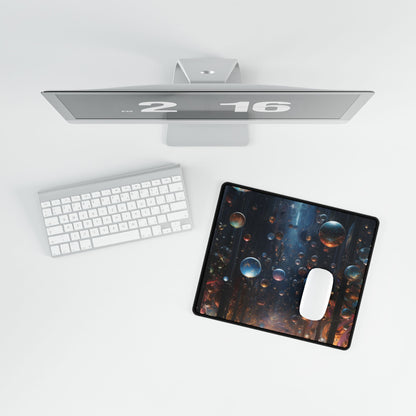 Celestial Art Gallery: Wide-Angle Shot of Cosmic Masterpieces - Desk Mat