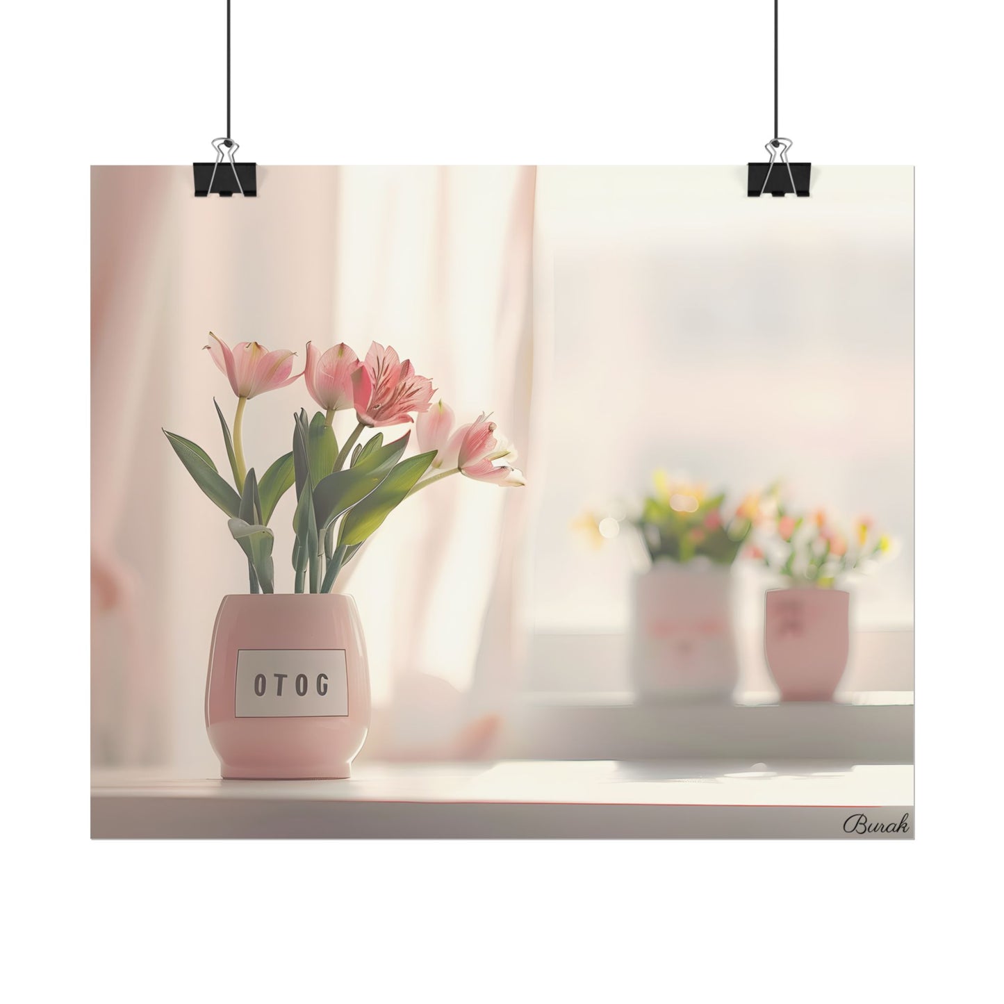 Serene Outdoor Landscape: Soft-Spoken Reminder - Poster