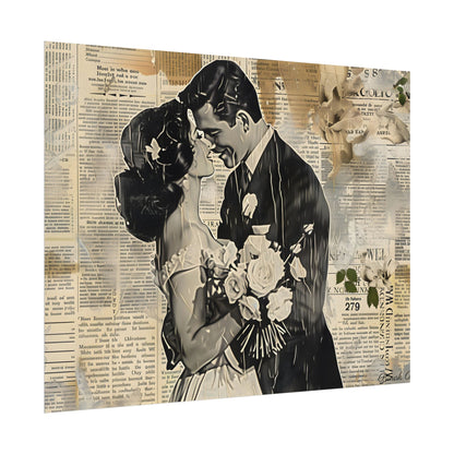 Vintage Romantic Couples: Whispers from the Past - Poster