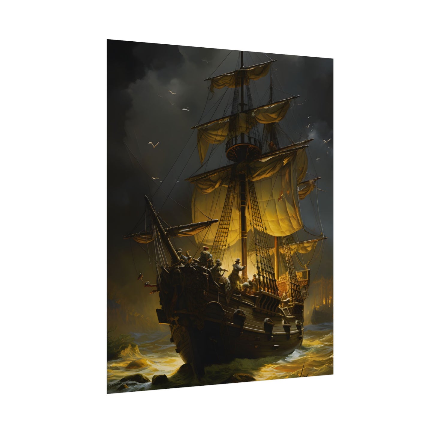 Time-Traveling Pirates: Swashbucklers on a Mission - Artwork - Poster