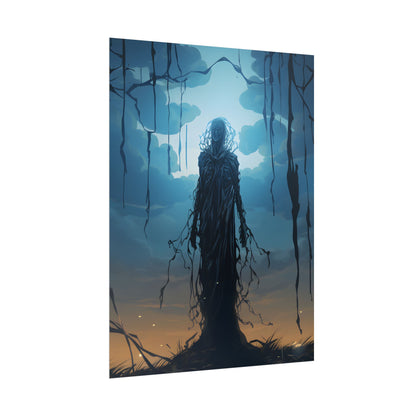 Writing Utensil Artwork: Creative Expression Above Paper - Poster