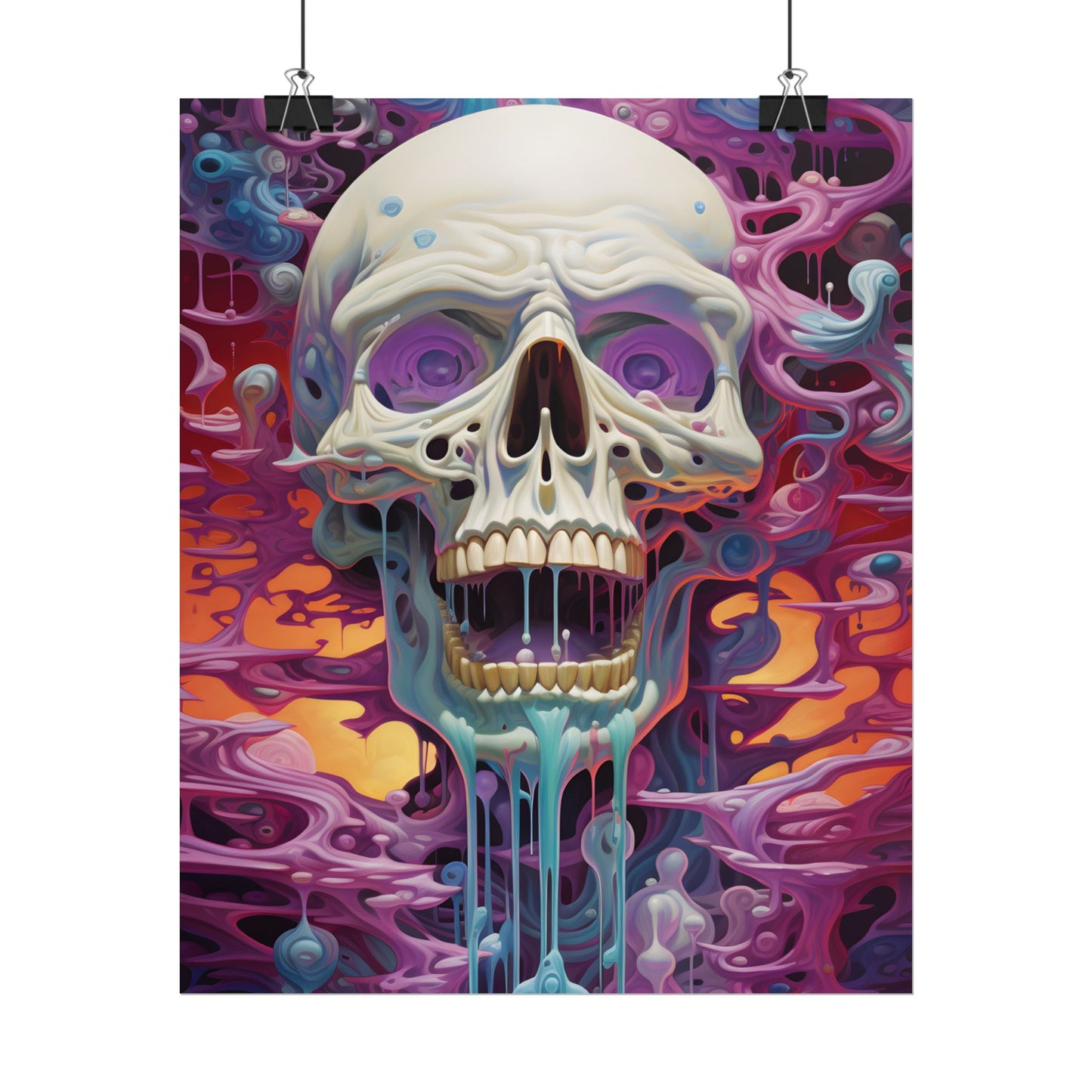 Surreal Landscape: Tears in Reality with 6 Portals and Rifts - Poster