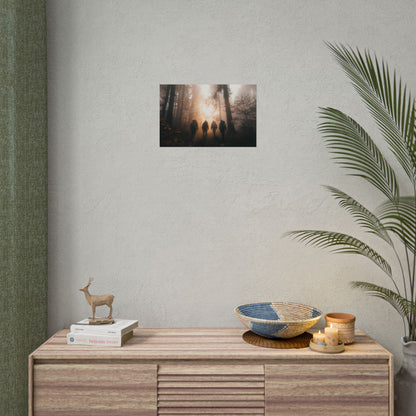 Adventure Through The Mysterious Forest: Group Expedition - Poster