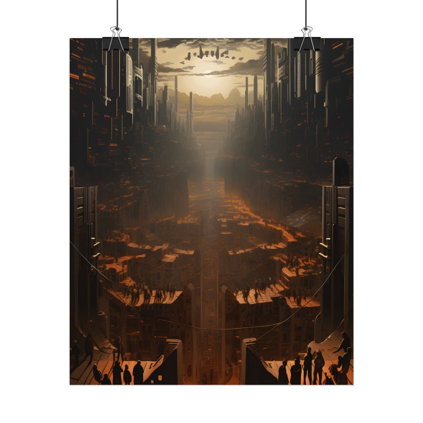 Dystopian Utopia: Opposite Worlds in Harmony - Poster
