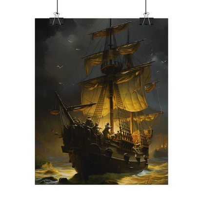 Time-Traveling Pirates: Swashbucklers on a Mission - Artwork - Poster