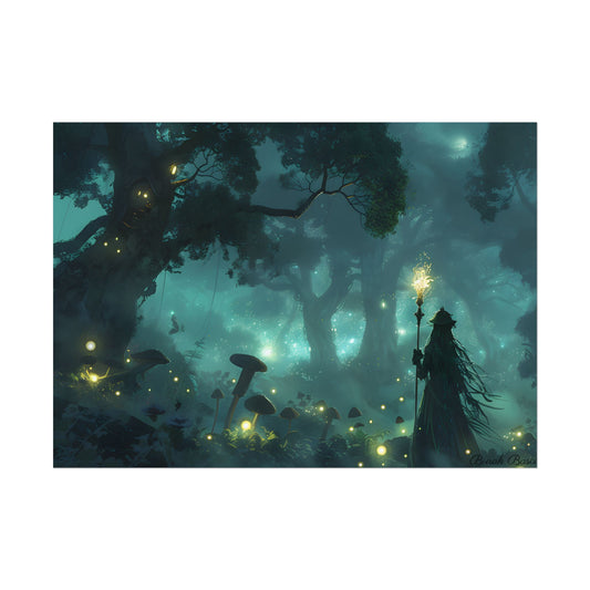 Mystical Forest Sanctuary: Ancient Secrets Revealed - Poster