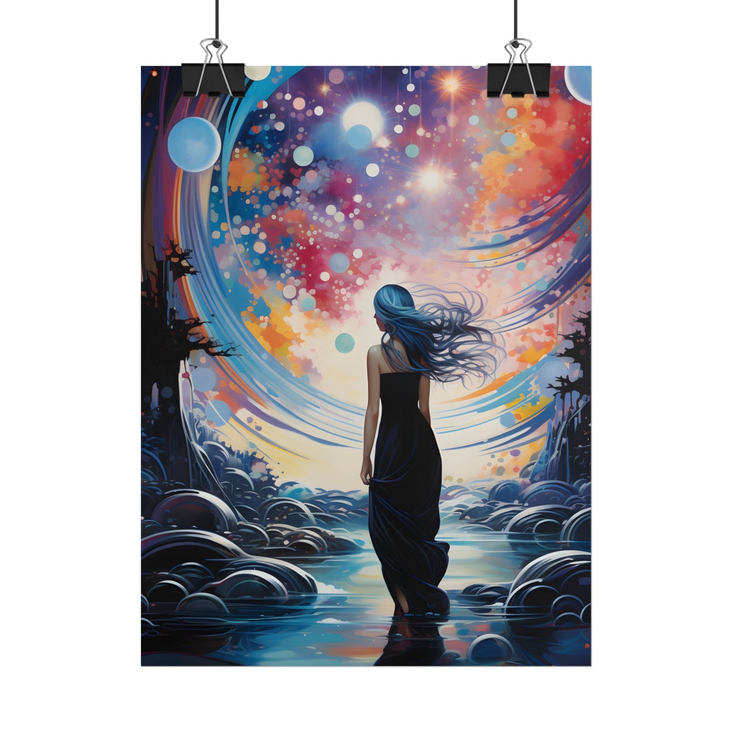 Celestial Art Gallery: An Otherworldly Art Collection - Poster