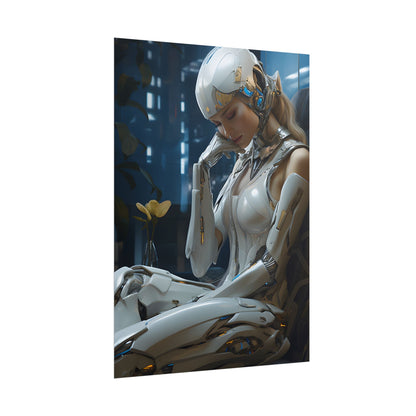 Modern Art Heist: Robot Team in Museum - Poster