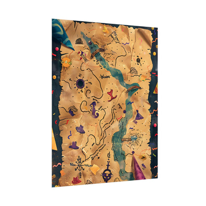 Whimsical Cartoon Portrait: Gentle Illustration of a Hero's Nose - Poster