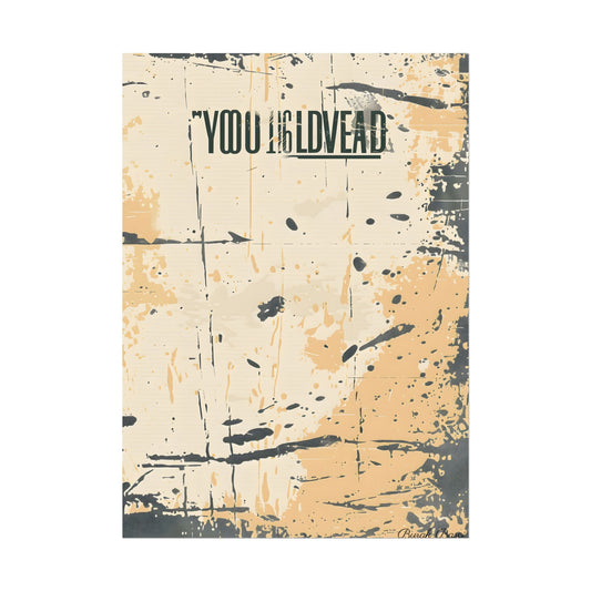 Vintage Distressed Batch 1: A Nostalgic Poster Artwork - Poster