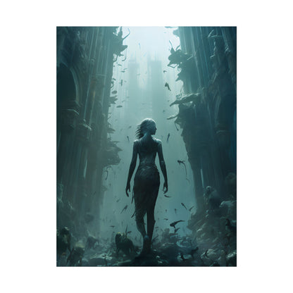 Ancient Underwater City: Hidden Ruins - Poster