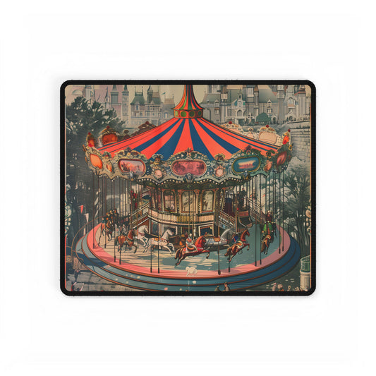 Vintage Disney Attraction Poster: Retro Artwork - Desk Mat