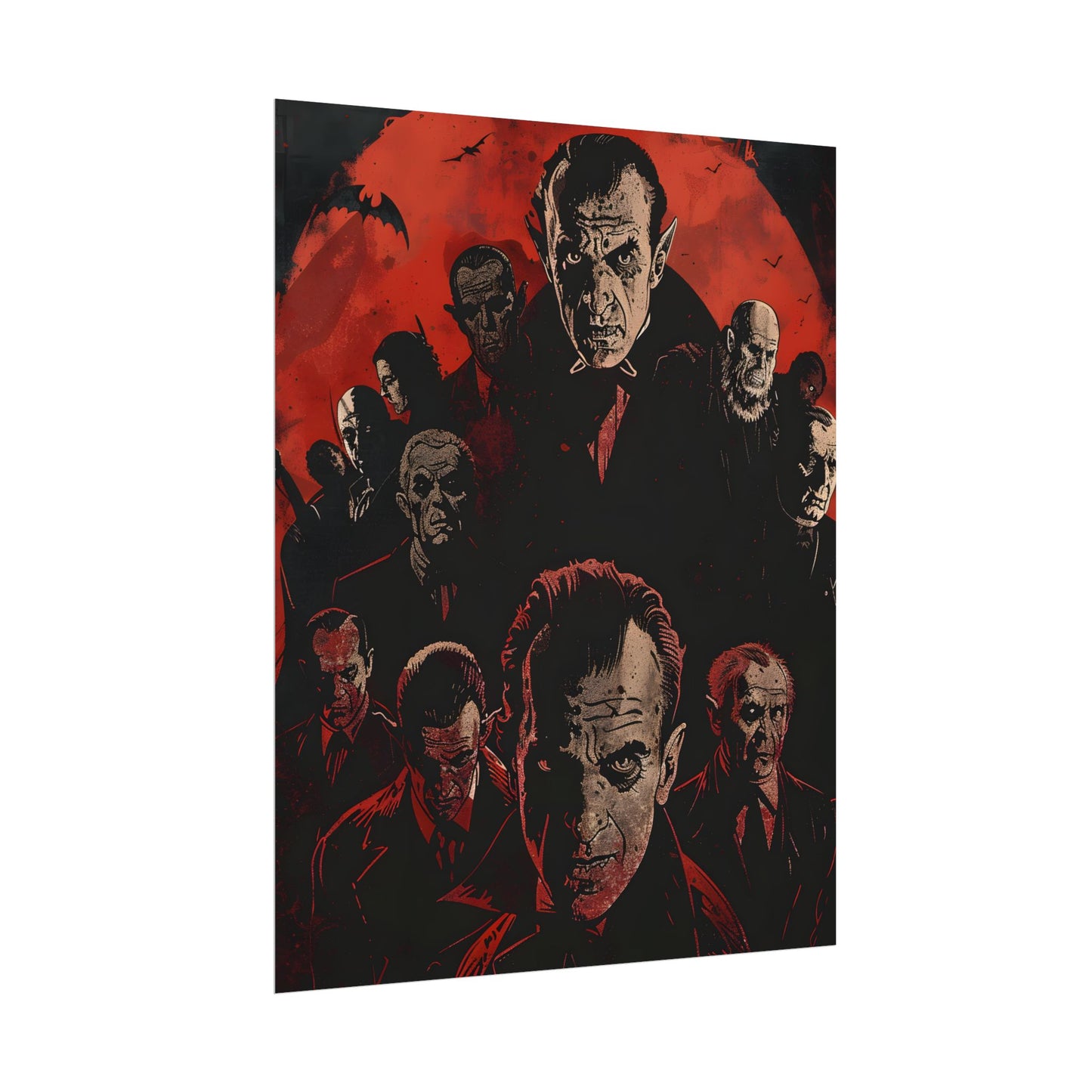 Mischievous Vampires: A Charismatic Leader's Nightly Revelry - Poster