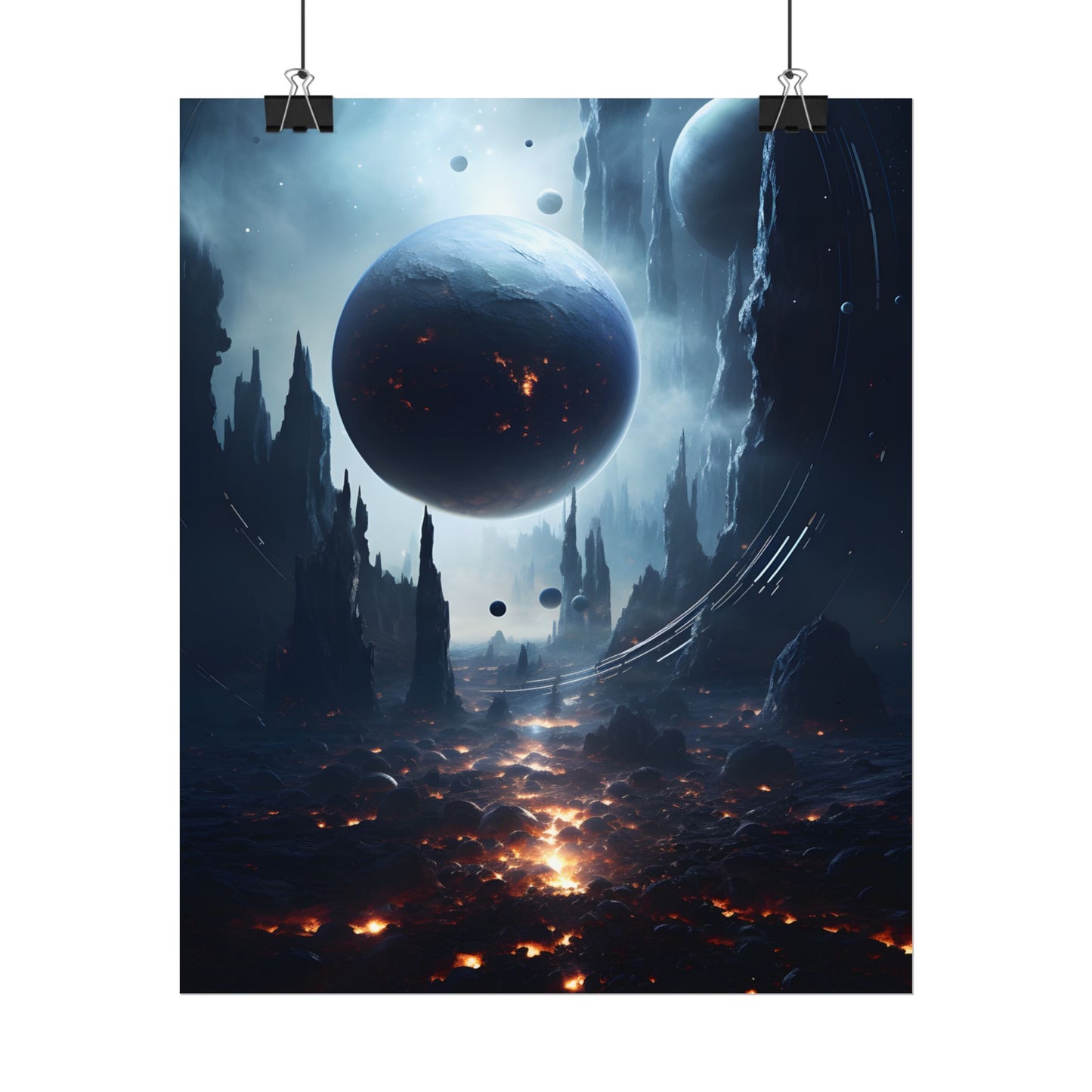 Stellar Encounter: Black Hole Cosmic Mystery - Poster