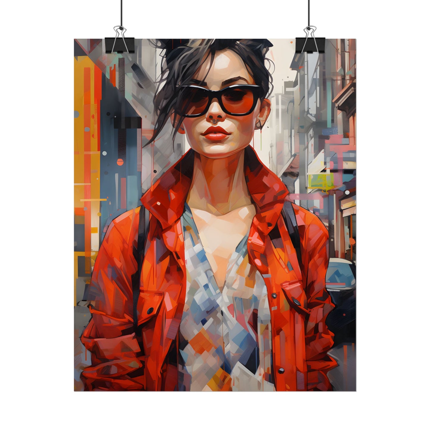 Urban City Style: Fashionista in the City - Poster