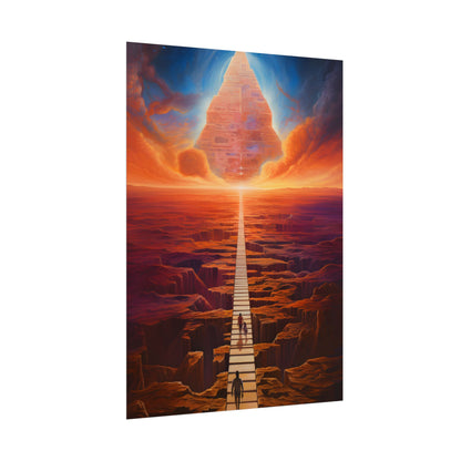 Space-Time Explorer: Cosmic Journey in Motion - Poster