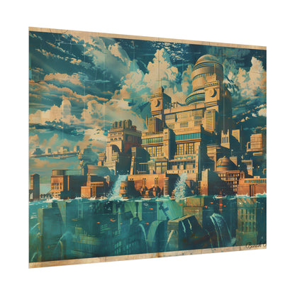 Vintage Travel Poster: Explore The Underwater Destination - Poster