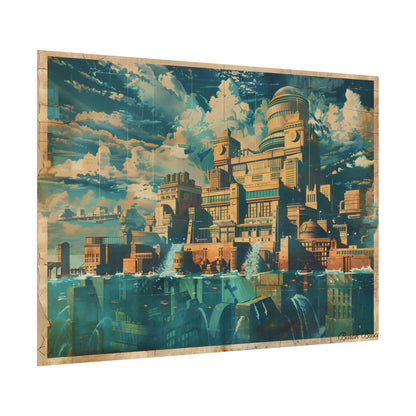 Vintage Travel Poster: Explore The Underwater Destination - Poster