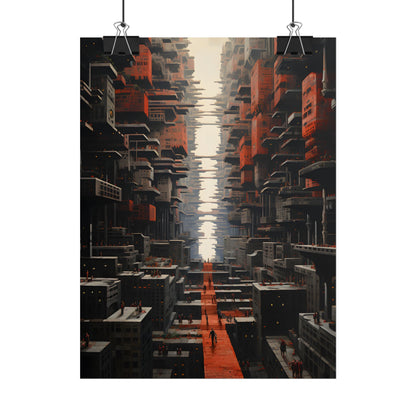 Hope in Desolation: A Dystopian Utopia - Poster