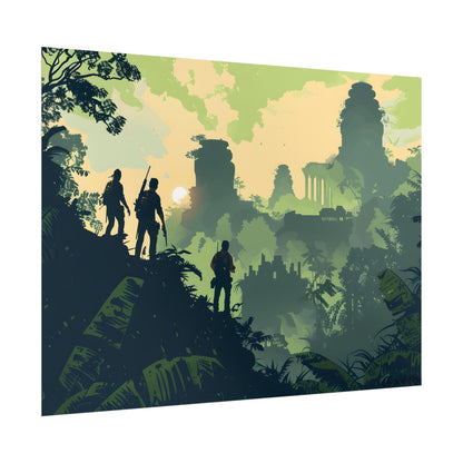 Brave Adventurer: Determined Quest in Pursuit of Discovery - Poster