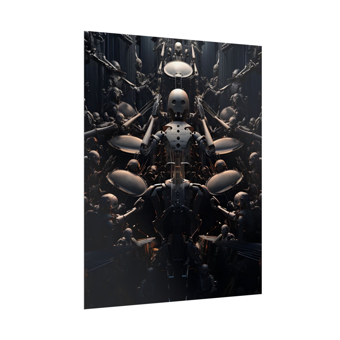 Harmony from the Aditorium: Robot Orchestra in Perfect Rhythm - Poster