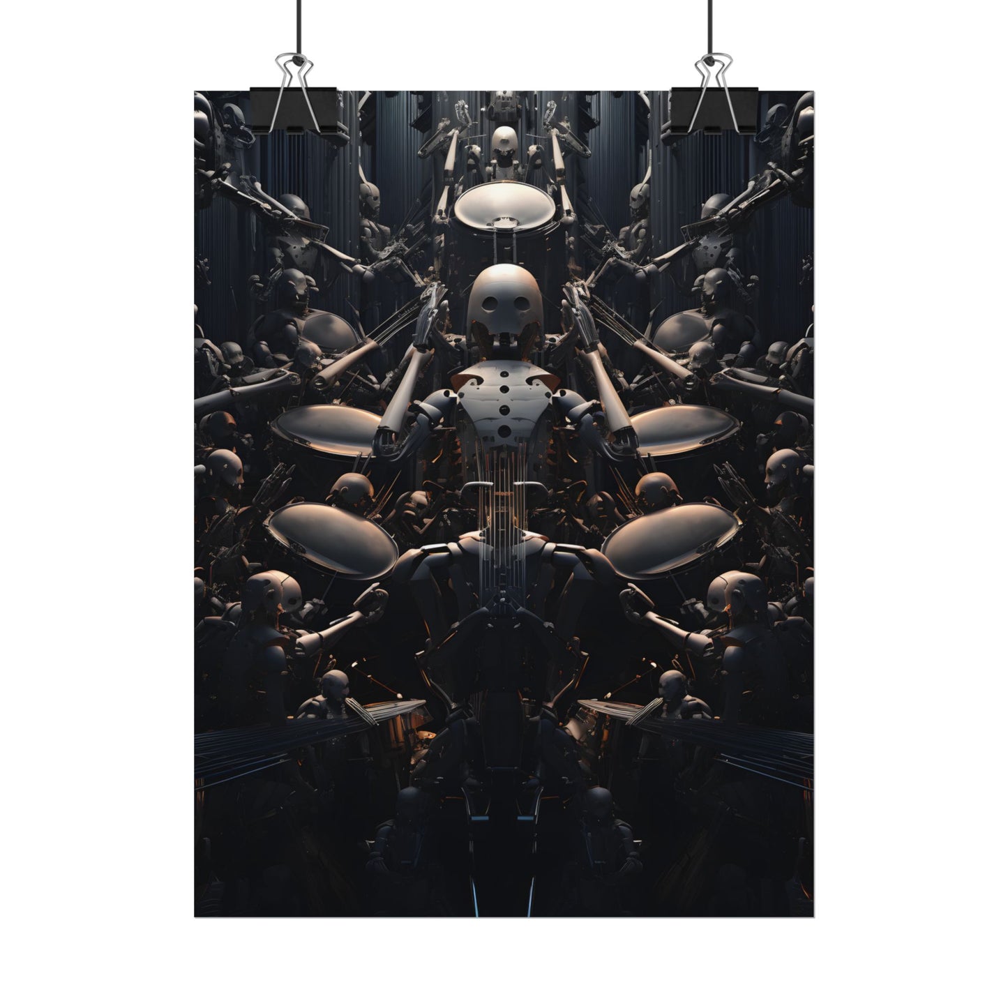 Harmony from the Aditorium: Robot Orchestra in Perfect Rhythm - Poster