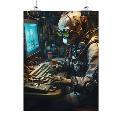 Robotic Art Heist: Charismatic Thieves Steal Indoor Masterpieces - Poster