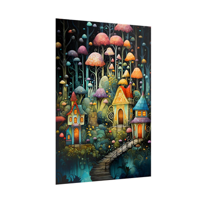 Enchanted Forest Fairies: A Classic Whimsical Artwork - Poster