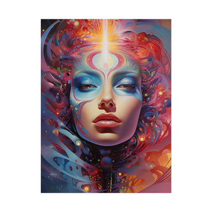 Vibrant Celestial Art Gallery: Wide Angle Shot - Poster