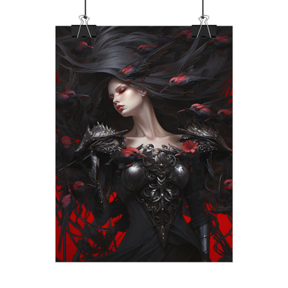 Enigmatic Songbird: Nature's Guardian Art - Poster