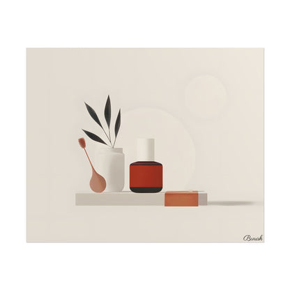 Minimalist Electronic Device: Bold Modern Art Illustration - Poster