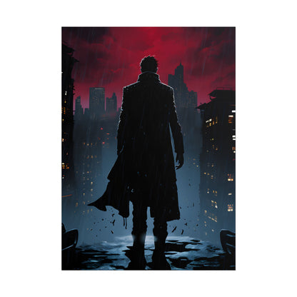 Urban Fantasy Detective: Book Cover Art - Poster