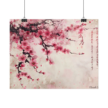 Cherry Blossom Dreams: Japanese Art in Full Bloom - Poster