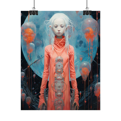 Celestial Dreams: Vibrant Stars and Planets Art - Poster