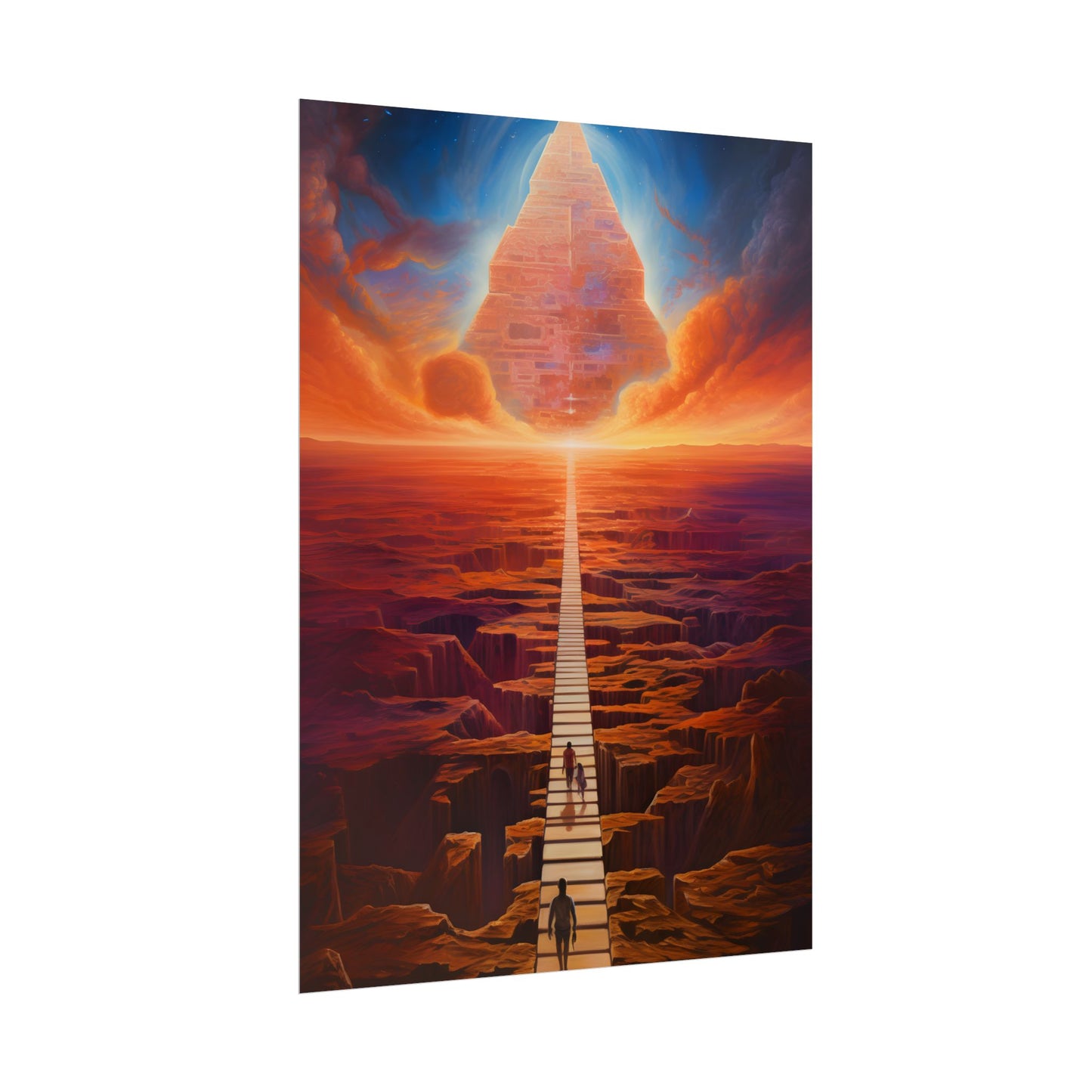 Space-Time Explorer: Cosmic Journey in Motion - Poster