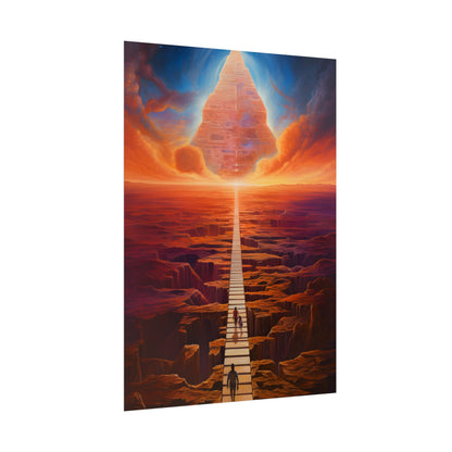 Space-Time Explorer: Cosmic Journey in Motion - Poster