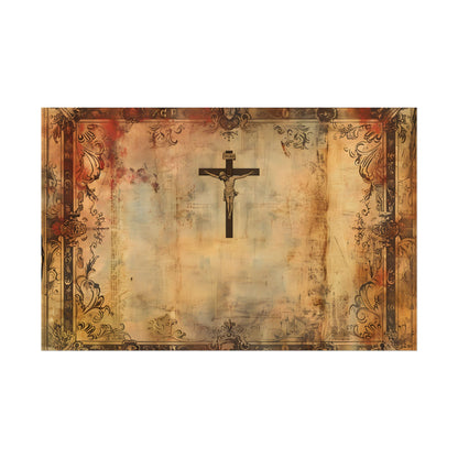 Vintage Biblical Art Print: A Historical Scene - Poster