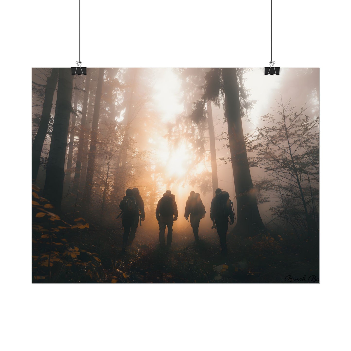 Adventure Through The Mysterious Forest: Group Expedition - Poster