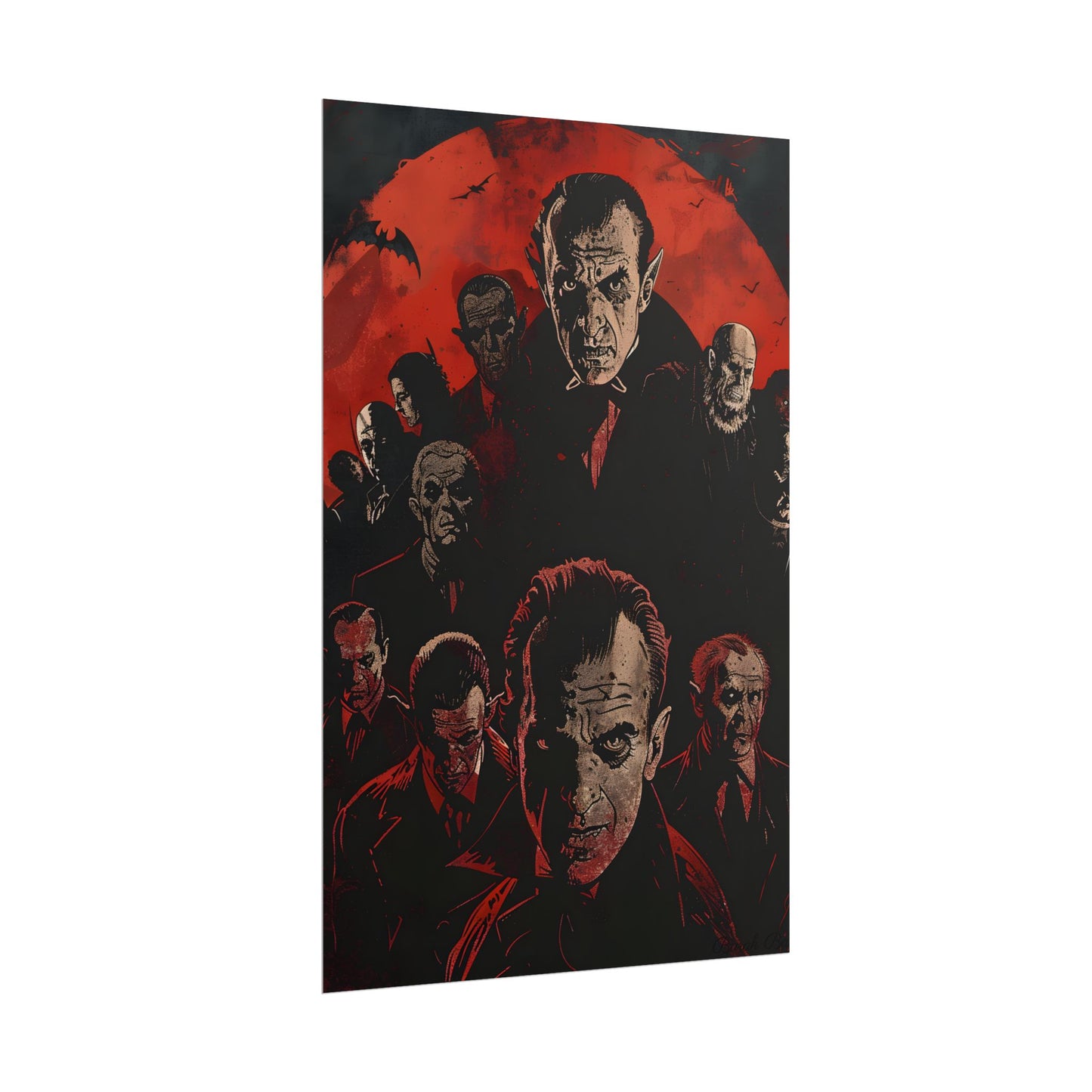 Mischievous Vampires: A Charismatic Leader's Nightly Revelry - Poster