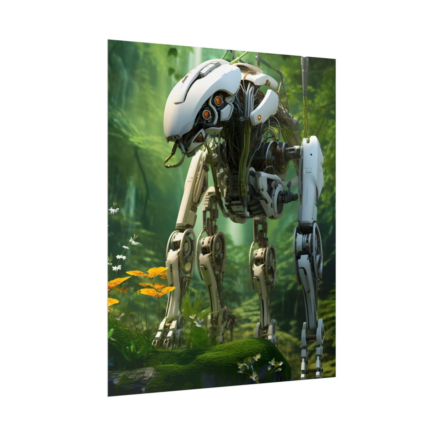 Robotic Wildlife Sanctuary: AI-Operated Oasis - Poster