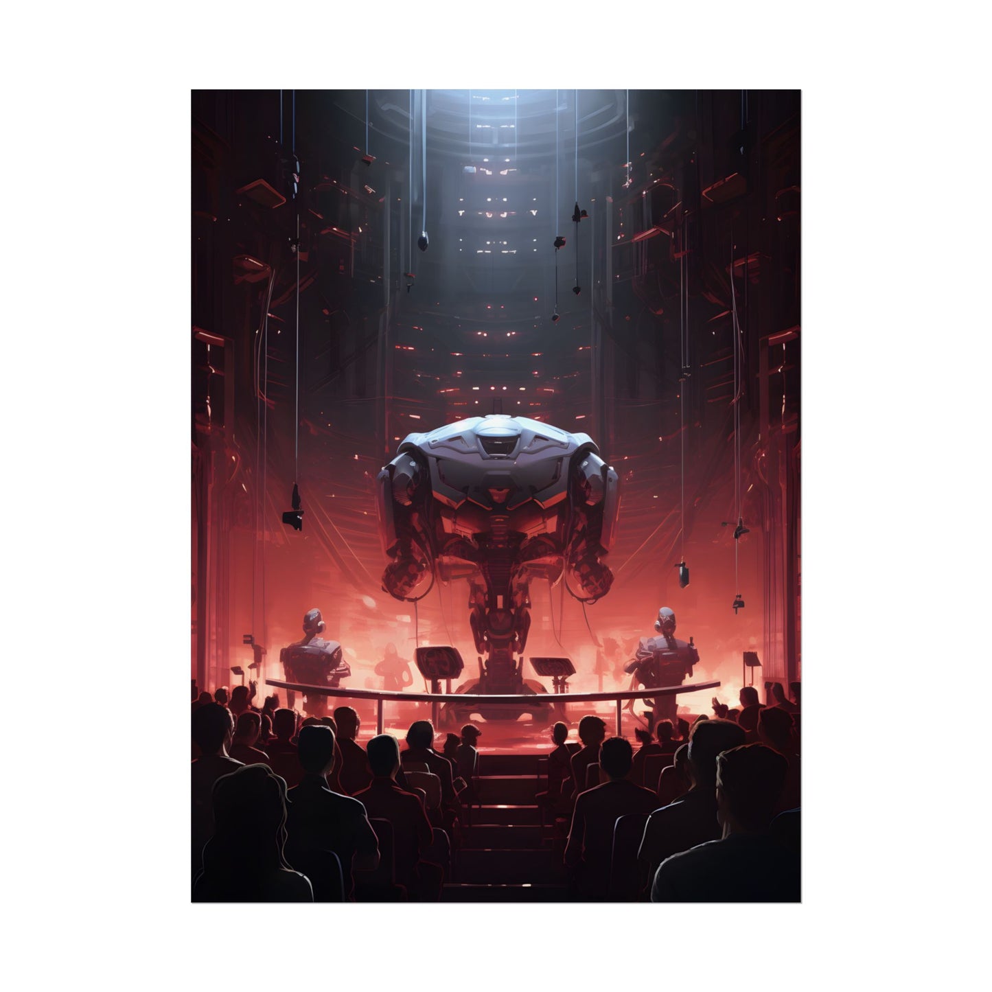 Robot Symphony: Mechanical Music Performance Art - Poster