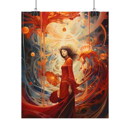 Stellar Gallery: Cosmic Abstract Art Collection - Poster