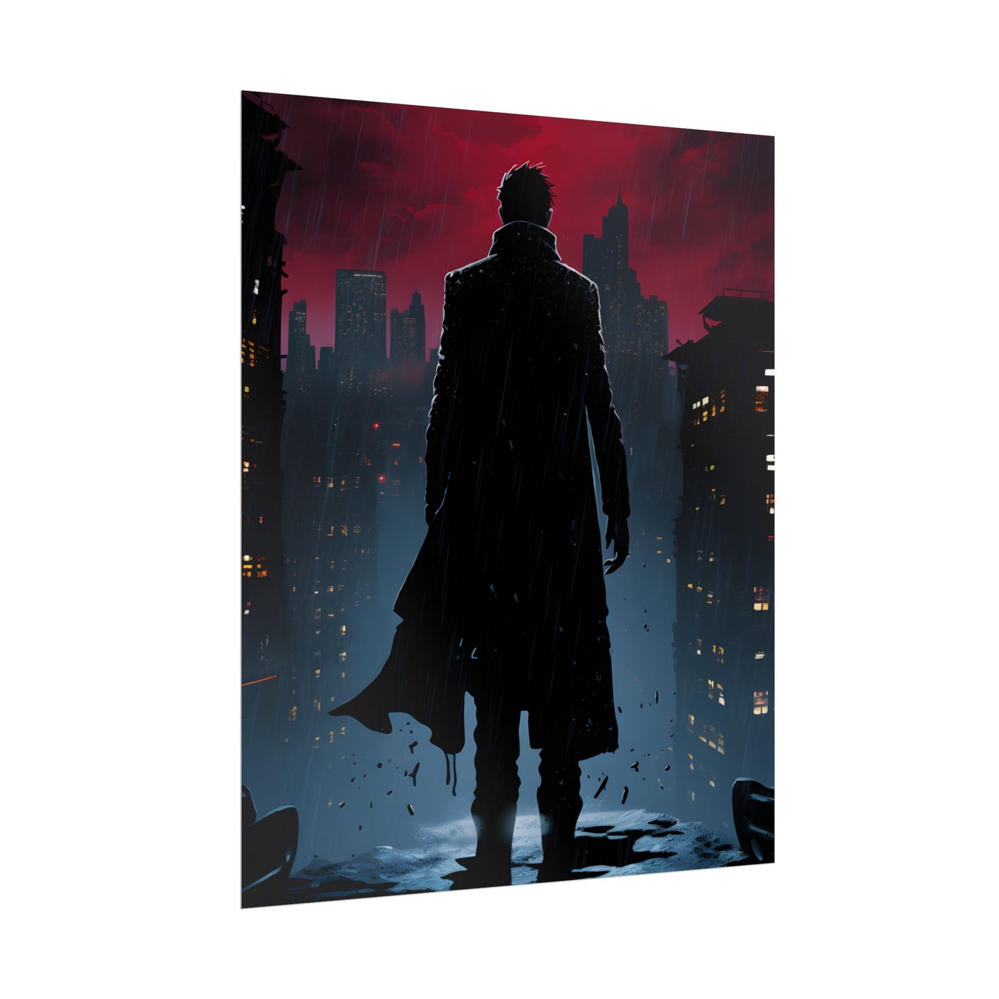 Urban Fantasy Detective: Book Cover Art - Poster