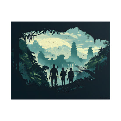 Adventurous Pair: Heroes by Side - Poster