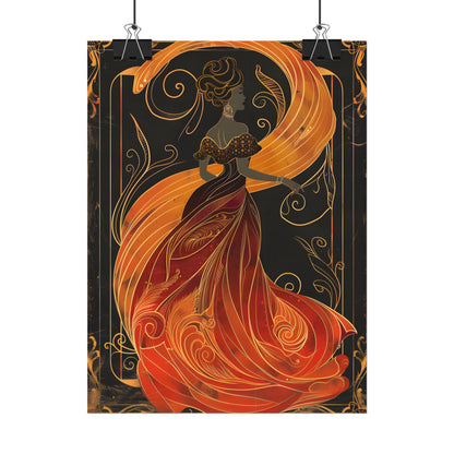 Vintage Art Nouveau Elegant Poster: Batch 1 2024 - Poster