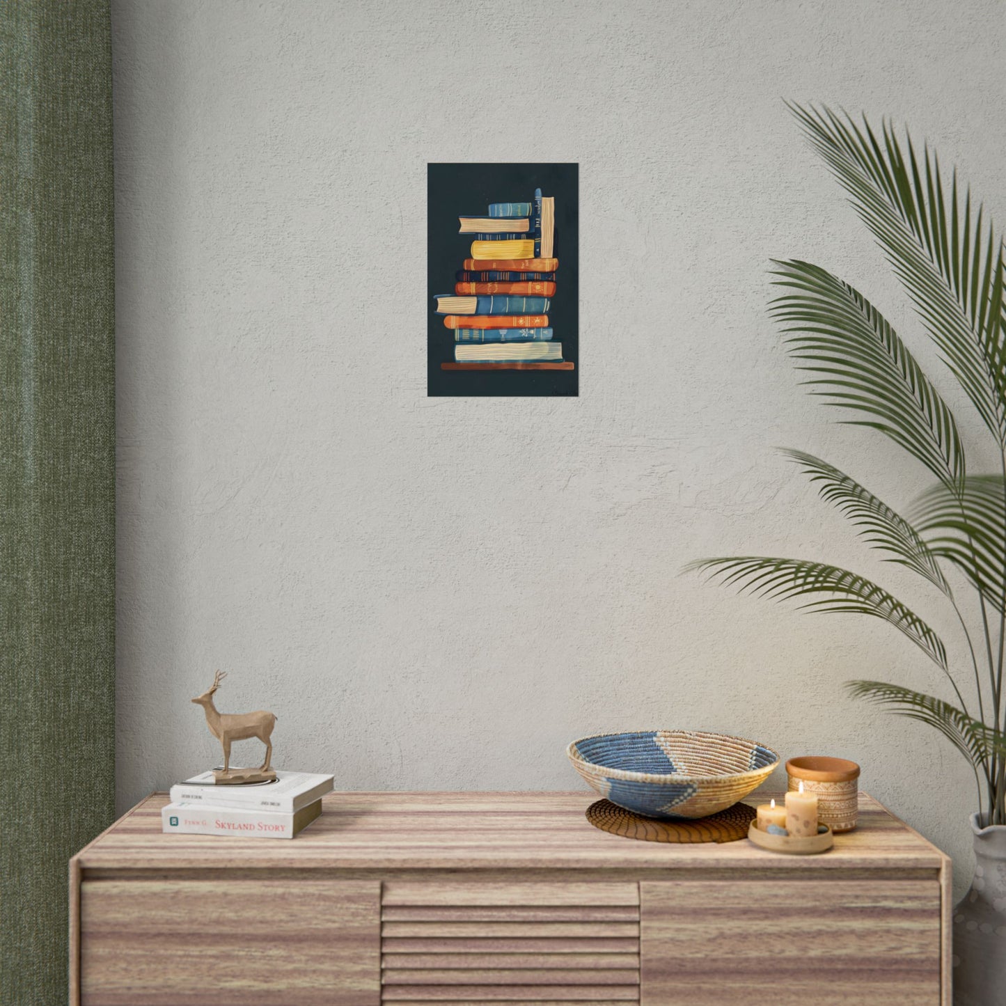 Custom Book Art: Literary Illustration - Poster