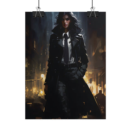 Urban Fantasy Detective: Mystery in City Streets - Poster