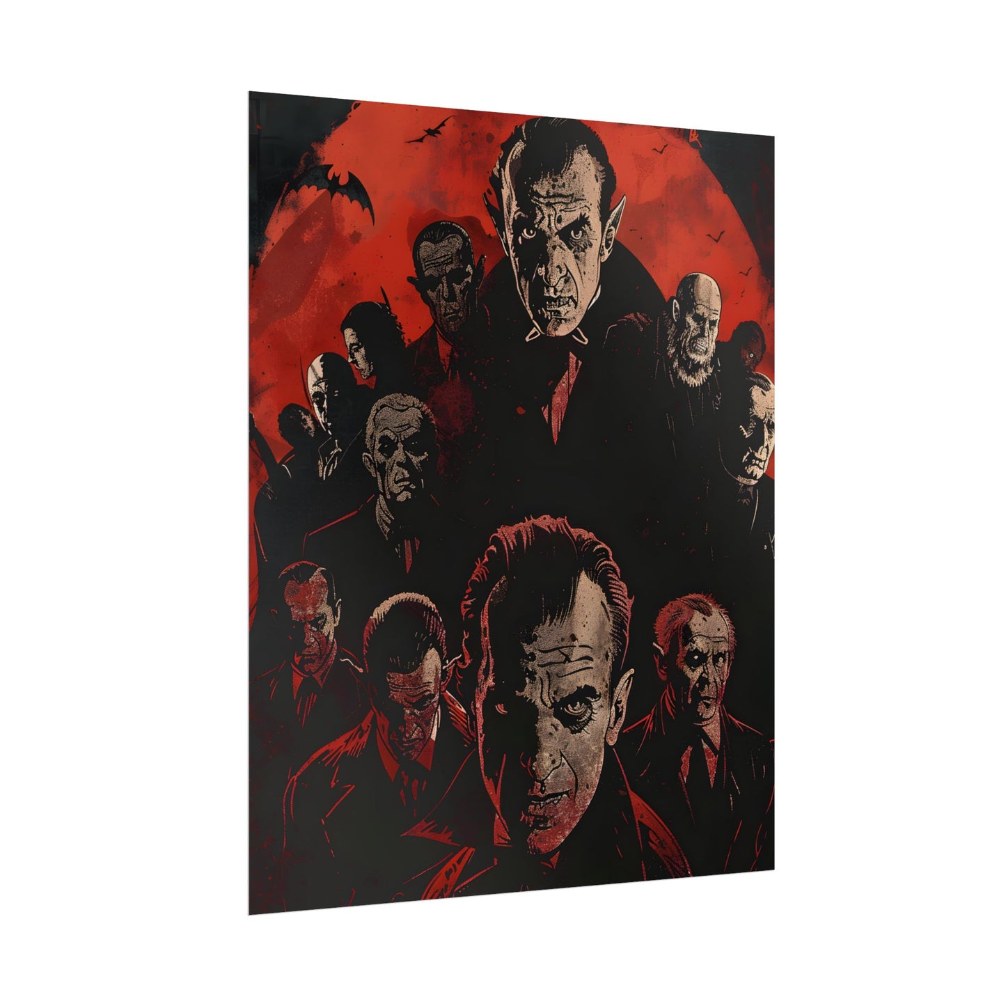 Mischievous Vampires: A Charismatic Leader's Nightly Revelry - Poster
